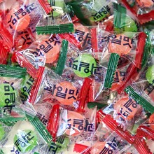 龙客韩式青提味水果糖硬糖喜糖休闲零食韩剧同款前台招待散装批发