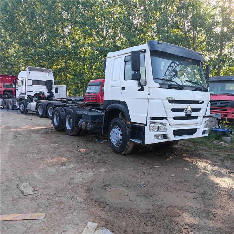 二手牵引车头 非洲出口车型豪沃牵引车头 拖头自卸车翻斗车-阿里巴巴