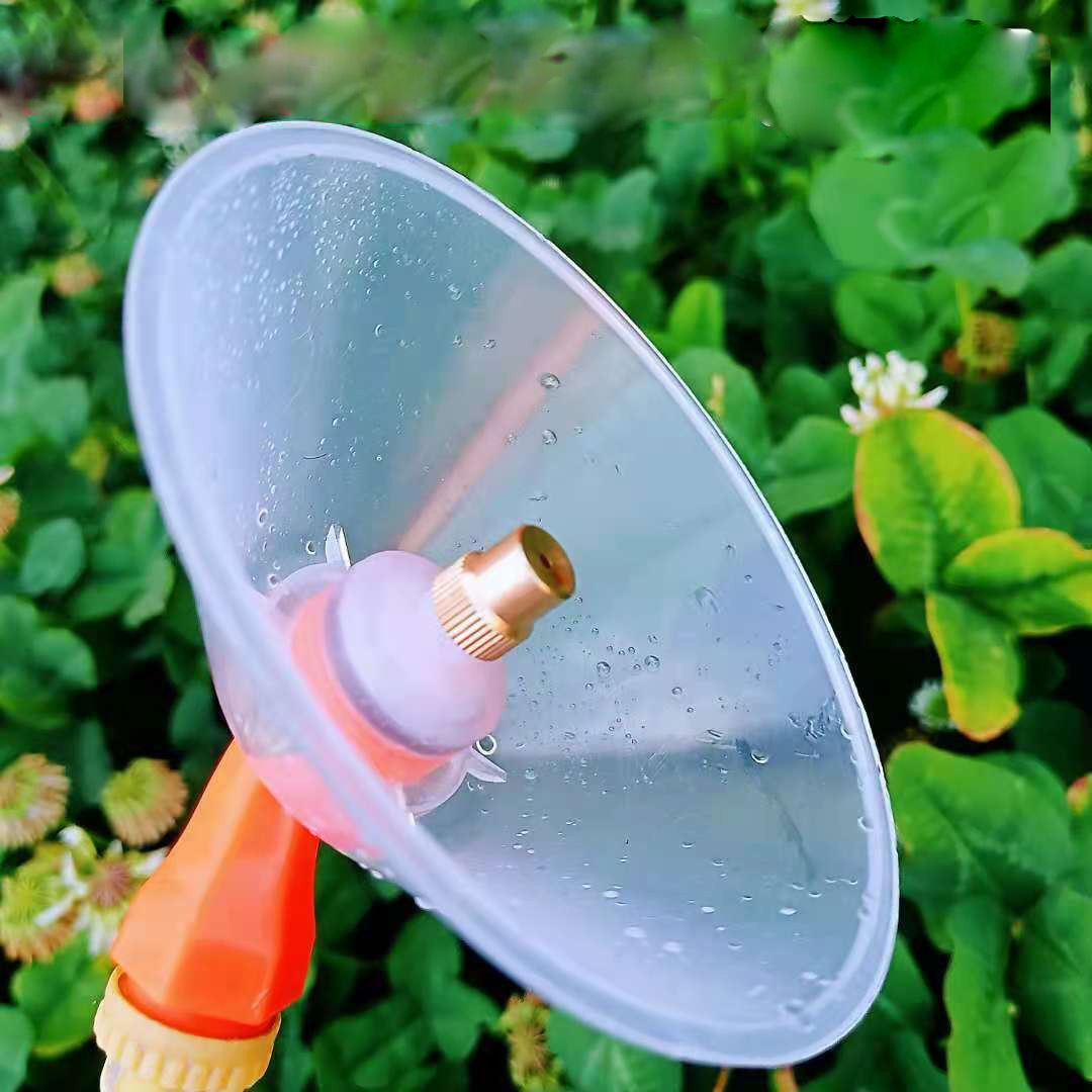 农用防风罩细雾铜喷嘴喷头电动喷雾器配件打药喷头可调节打草喷头