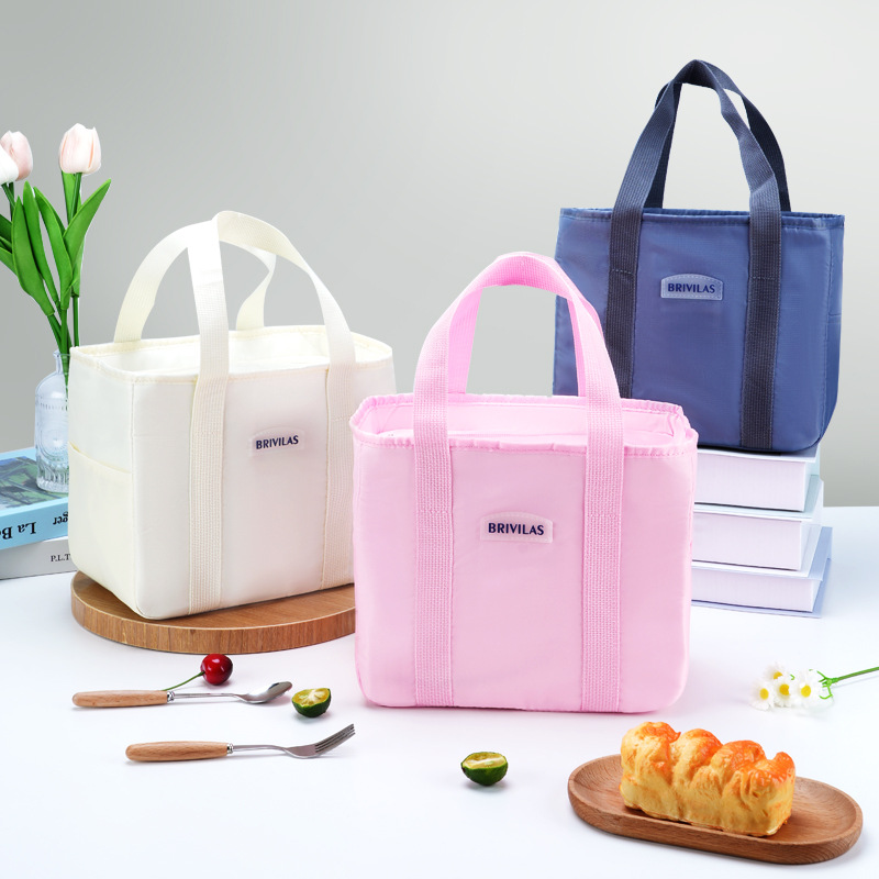 office worker insulated bag lunch box bag portable lunch bag fashion fresh ice pack insulated bag fresh-keeping bag