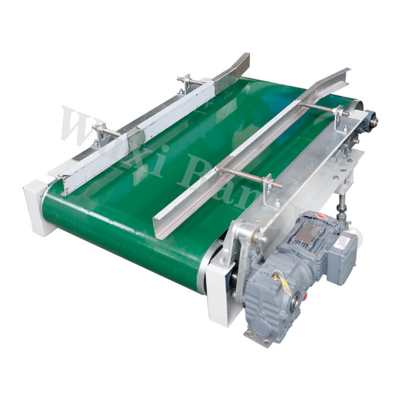 小型皮带输送机 90度可调节码垛包装流水线传送带 食品移动输送机