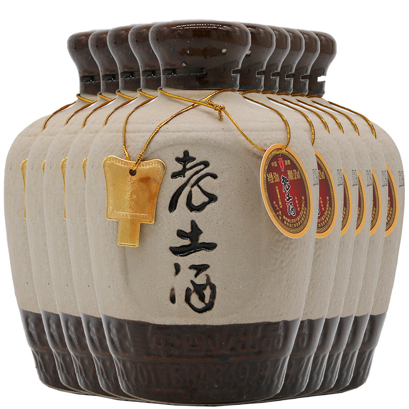 52度贵州老土酒 坛子酒 500ml 千喜年酒业酱香型粮食坛装白酒