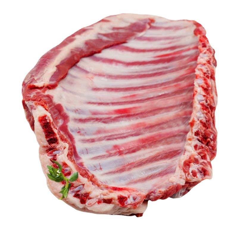 羊排整扇切块三斤新鲜羔羊肋排羊肉骨山羊排烧烤一件批发厂家跨境