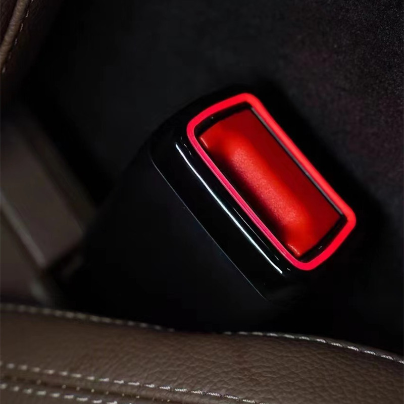 Applicable to Mercedes-Benz Model Luminous Safety Belt Buckle Ambience Light Support Original Car Agreement Support Later Change to Ambience Light