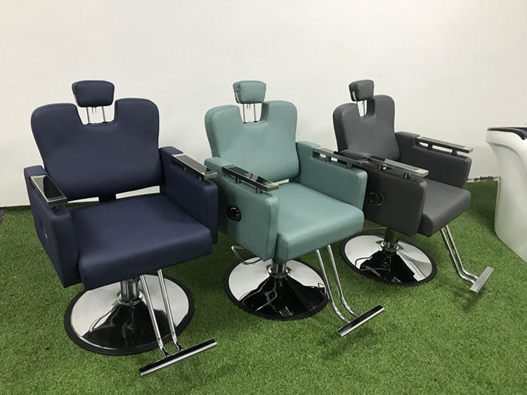 美发椅子理发椅发廊专用椅升降剪发椅洗头床理发店椅子可放倒