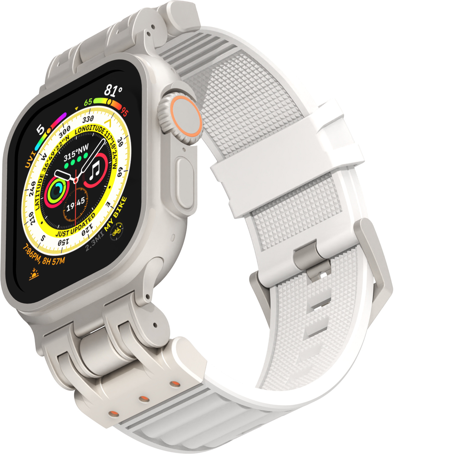 适用苹果手表49mm表带办公商务款高端品质美国亚马逊跨境货源批发