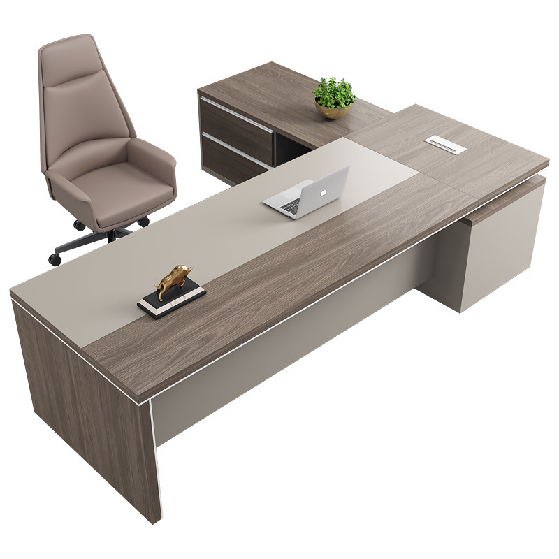 Office Desk Boss Desk Office Desk for Boss Simple Modern Boss Office Table and Chair Combination Single Executive Desk Office Furniture