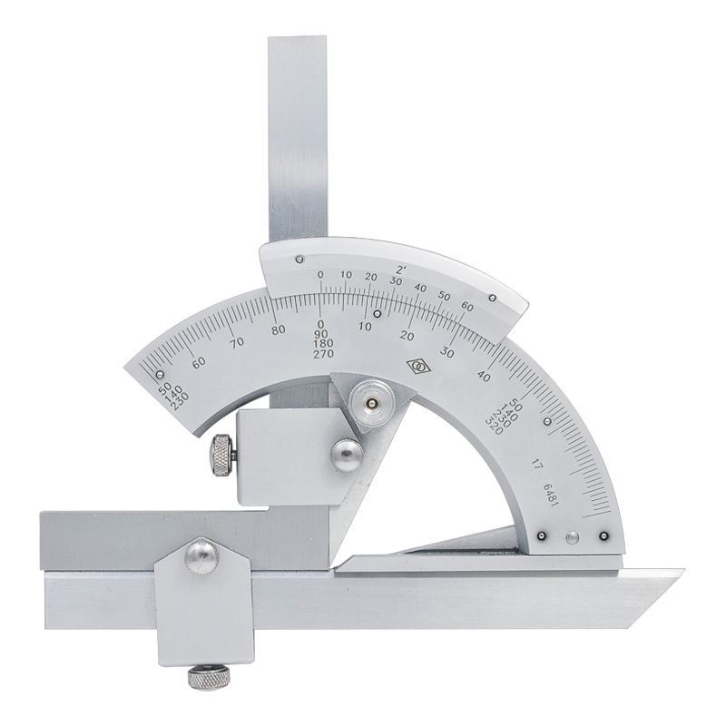 哈量万能角度尺0-320度 量角器 角度测量仪 360度 多功能角尺