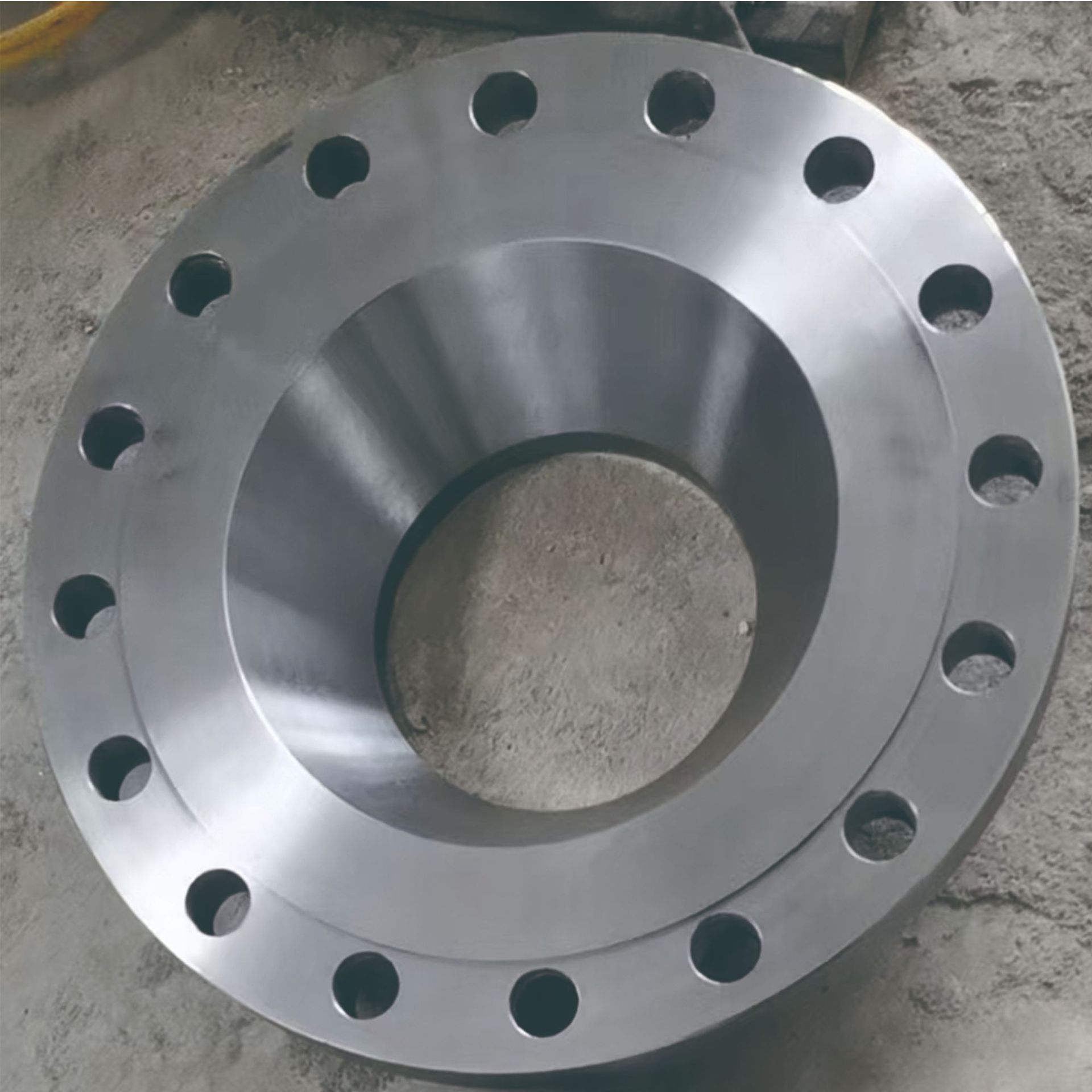厂家供应16mn低温钢带颈对焊法兰 dn65pn420高压rj面锻制焊接法兰