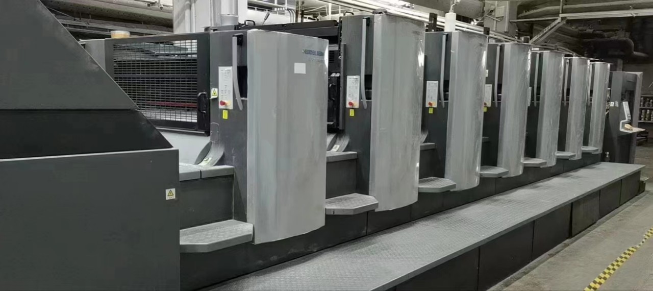 2018年海德堡cx102-6 1对开6色十过油原装德国产印刷机二手胶印机