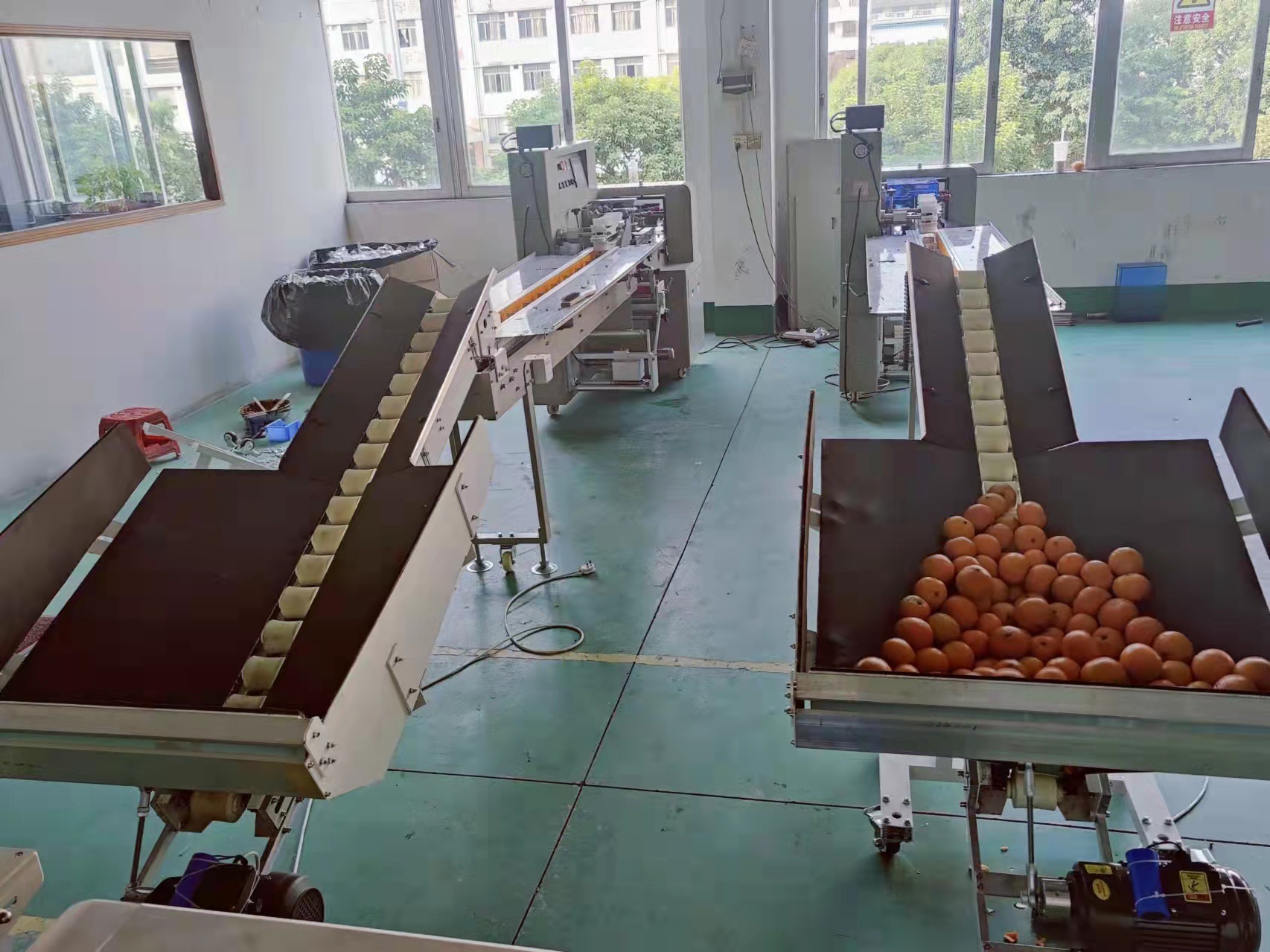 全自动苹果橙子包装机柠檬桔子包装机枕式圆形水果分装包装封口机
