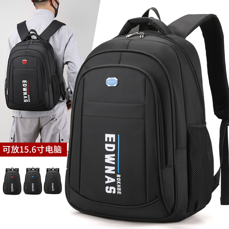 Cross-Border Youth Backpack Business Travel Commuter Backpack Schoolbag for Boys