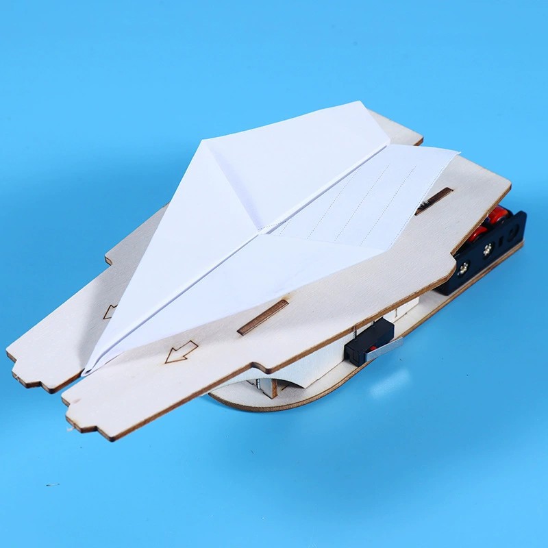 飞机弹射器航母发射器科技小制作小学生幼儿园手工steam模型材料
