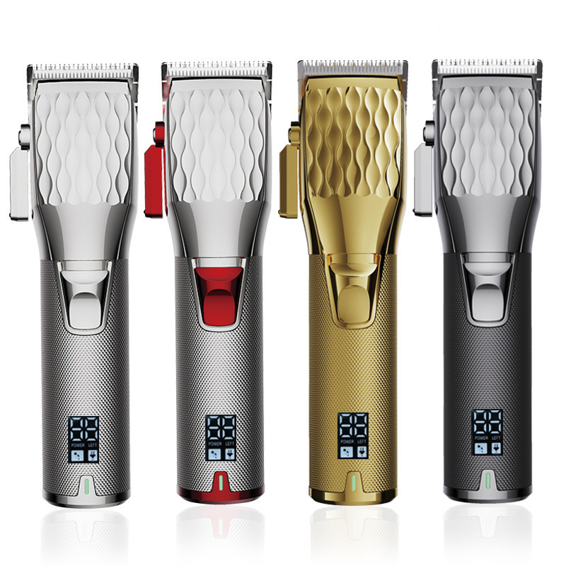 Cross-Border Wholesale Mute Oil Head Electric Clipper for Hair Salon Household Self-Service Electric Electrical Hair Cutter Rechargeable Hair Clipper