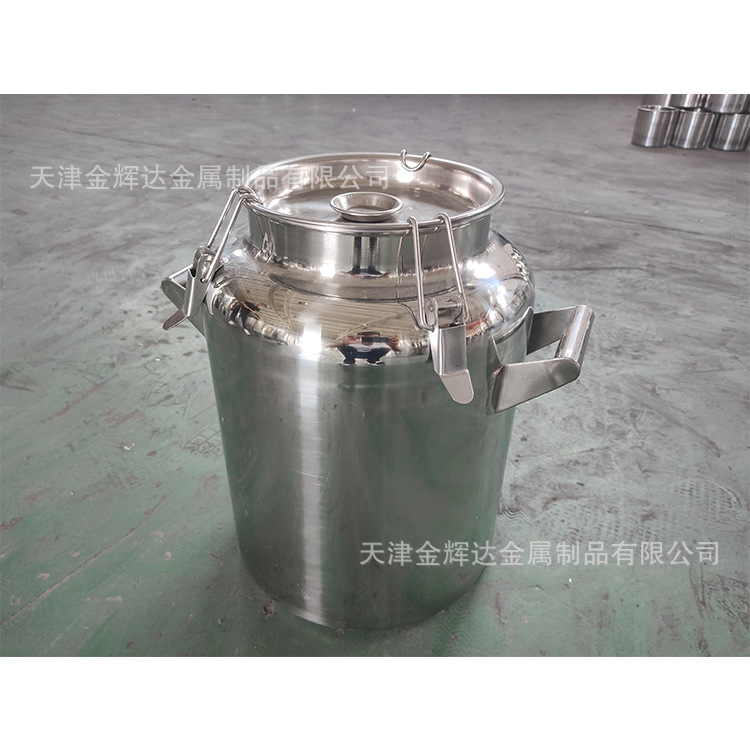 天津304_316不锈钢桶定做生产厂家_尺寸样式可定制不锈钢桶