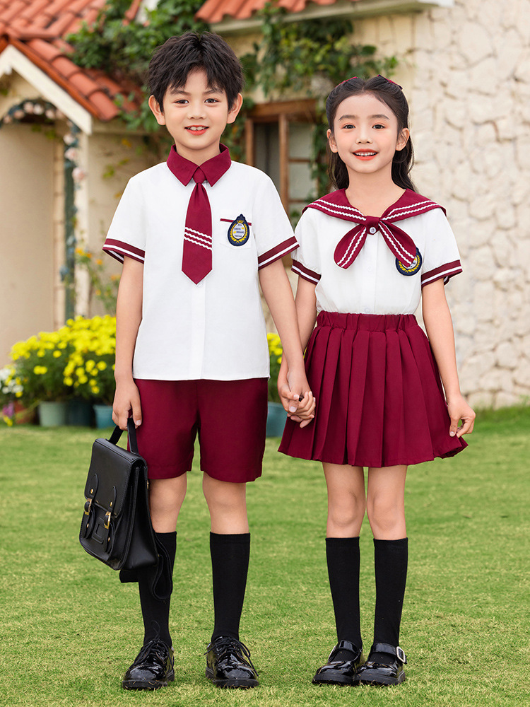 小学生六一儿童节演出服礼服合唱服夏季幼儿园园服大班毕业照服装