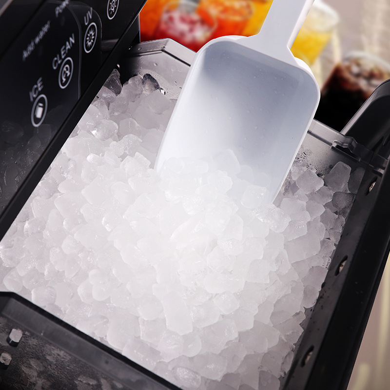 惠康制冰机商用奶茶店小型30公斤咖啡机不规则颗粒冰全自动冰块机