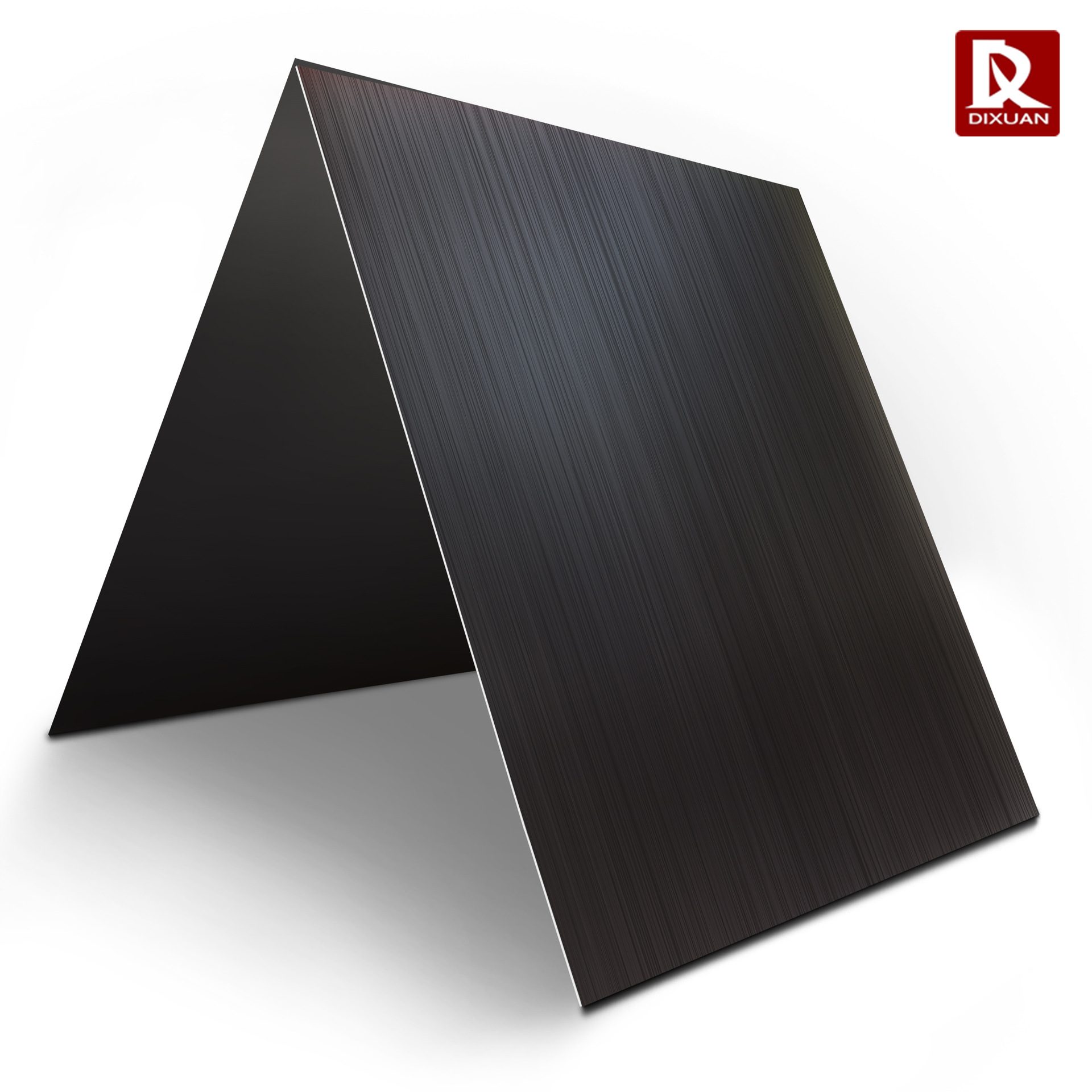 黑色直纹拉丝阳极氧化铝板加工定制合金标牌开关设备面板外壳机箱