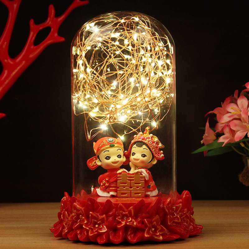 结婚礼物送新人闺蜜新娘姐姐老婆纪念日周年实用创意摆件