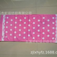 出口日本儿童卡通活性印花毛巾外贸纯棉印花面巾割绒印花毛巾