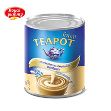 泰国茶壶炼乳淡奶 奶茶奶昔咖啡面包经典原料380g*48罐/箱 批发