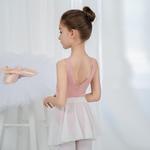舞蹈服儿童女童夏季吊带中国舞芭蕾舞练功服跳舞连体服专业体操服