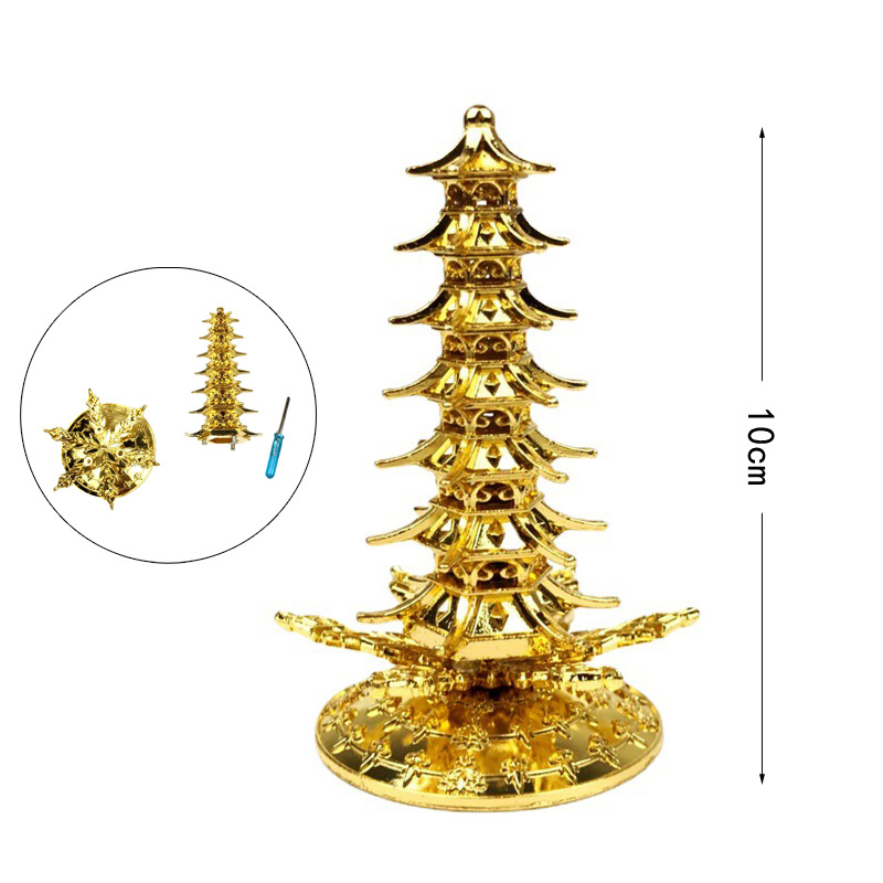 斗罗七宝琉璃塔拆卸旋转闪光版炫彩合金模型琉璃塔摆件玩具周边