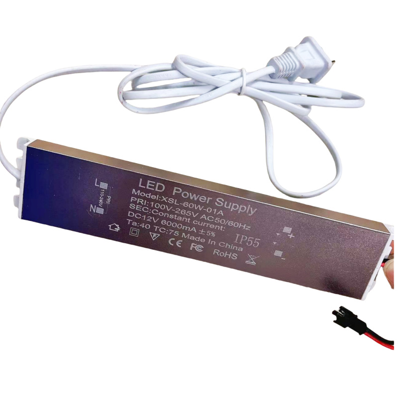 led智能镜电源内置继电器除雾触摸开关超薄款防水电源灯带电源