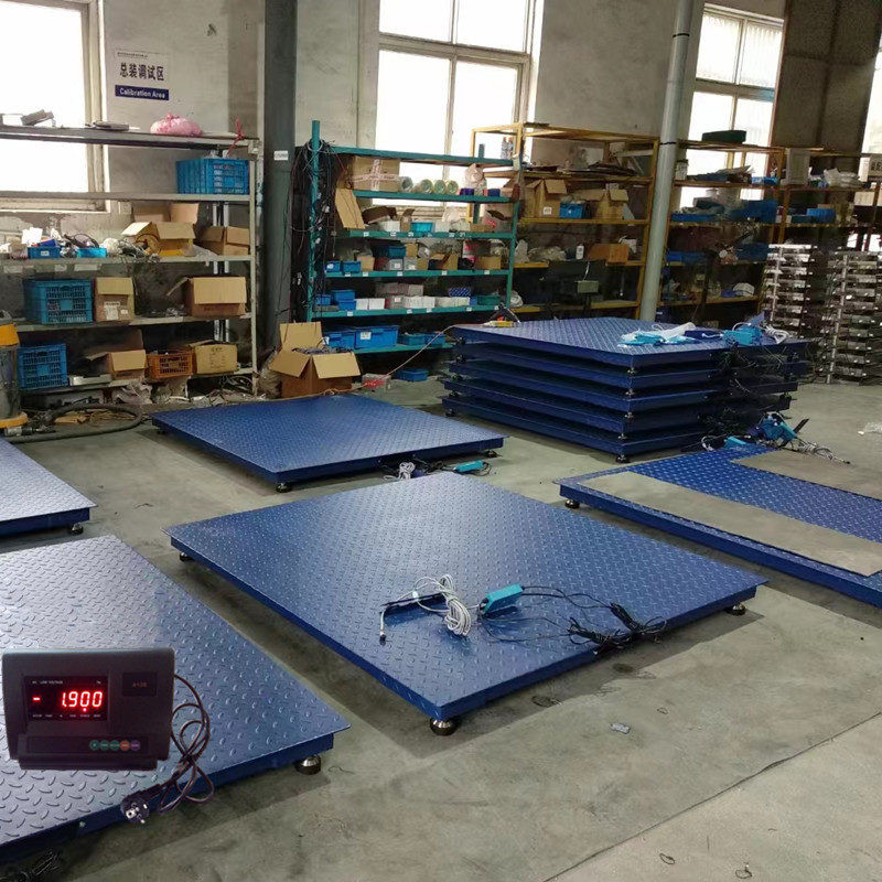 1000kg标准工业式计重电子磅称 仓库车间使用2吨精度高电子平台秤