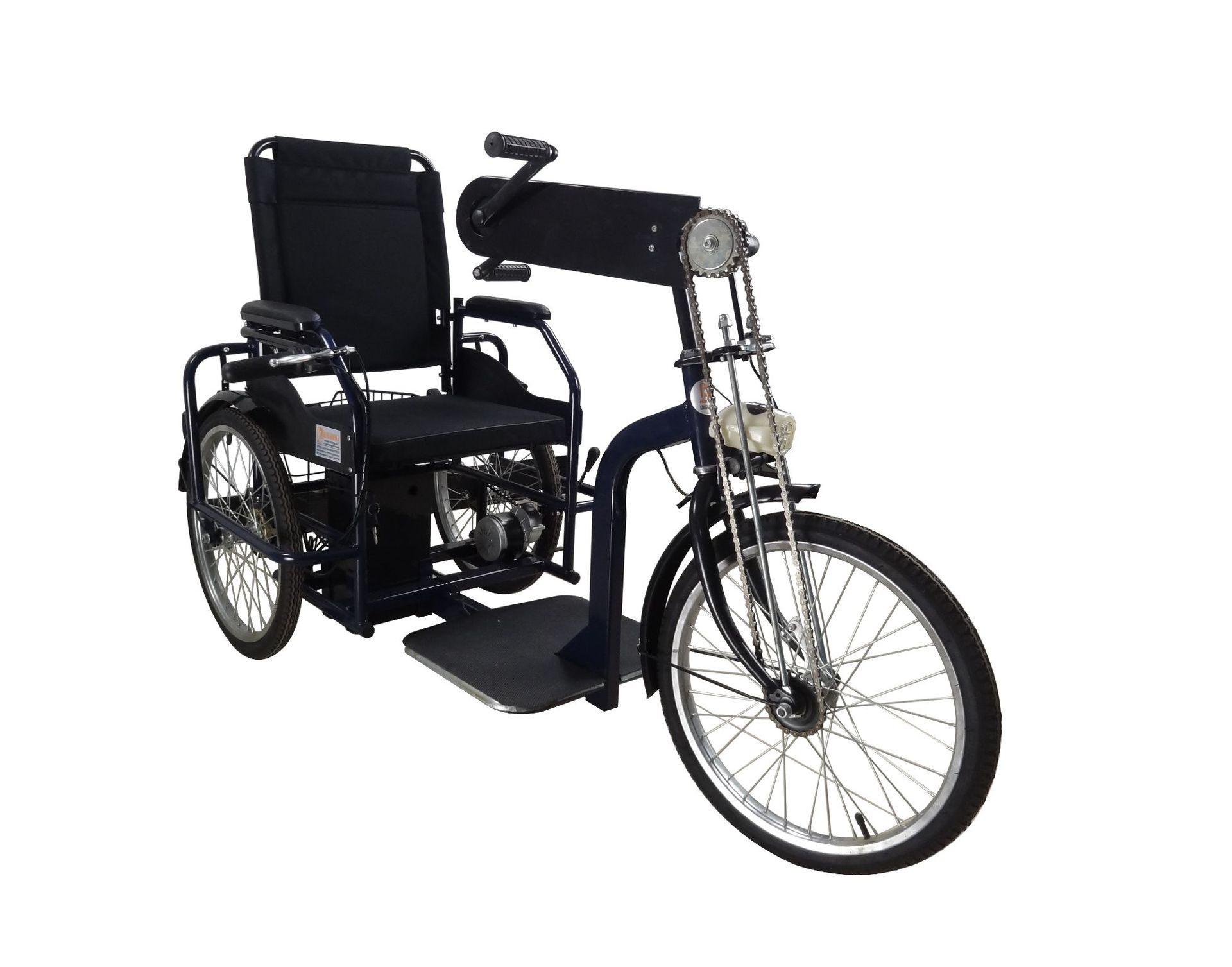 厂家直销电动手摇三轮车残疾人老年人三轮车轮椅