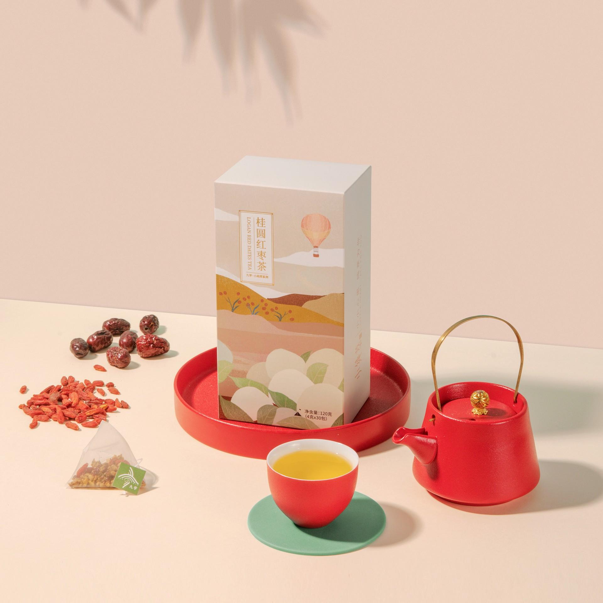 加工定制 桂圆枸杞红枣组合代用茶三宝茶独立包装袋泡茶工厂直销