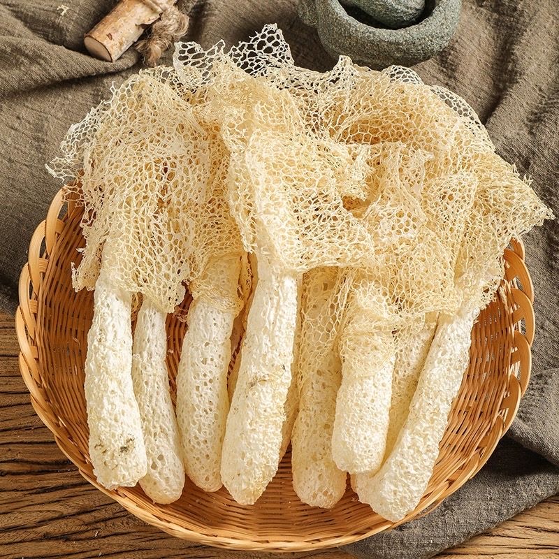 新货古田竹荪干货毛重500g特大天然竹笙菌肉厚长裙农家特产菌菇