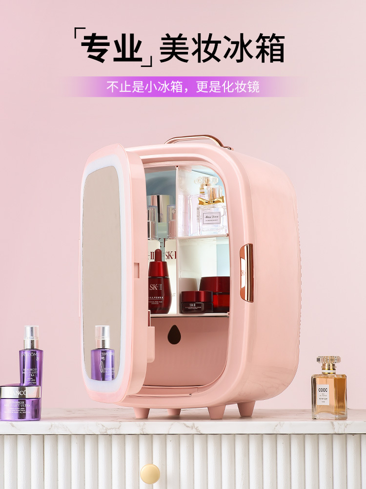 Sast Mini Mini Refrigerator Car Beauty Refrigerator Dual Use in Car and Home Office Student Dormitory Breast Milk Cosmetics