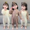 Sleeping bag children baby Anti Tipi Spring and autumn payment Conjoined dress 5 Conjoined Pajamas 4 Four seasons currency Home Furnishings