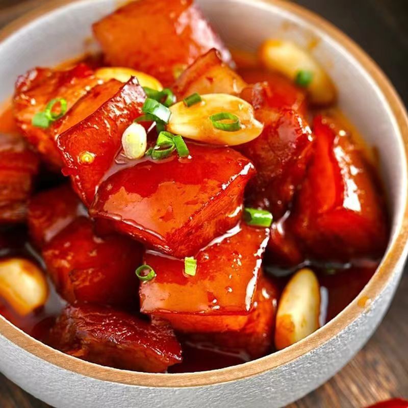 五花肉红烧肉300g袋装加热即食外卖预制菜速食料理包食品厂家批发