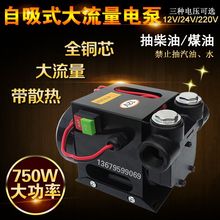 大流量柴油抽油泵12V24V220V自吸泵枪开泵开关枪停机自动停机油泵