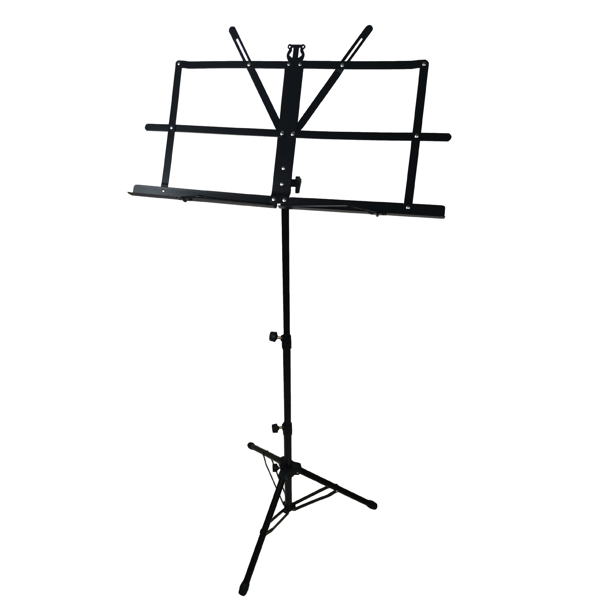 折叠乐谱架 升级款加固加粗折叠谱架便携包圆管五金乐器支架配件