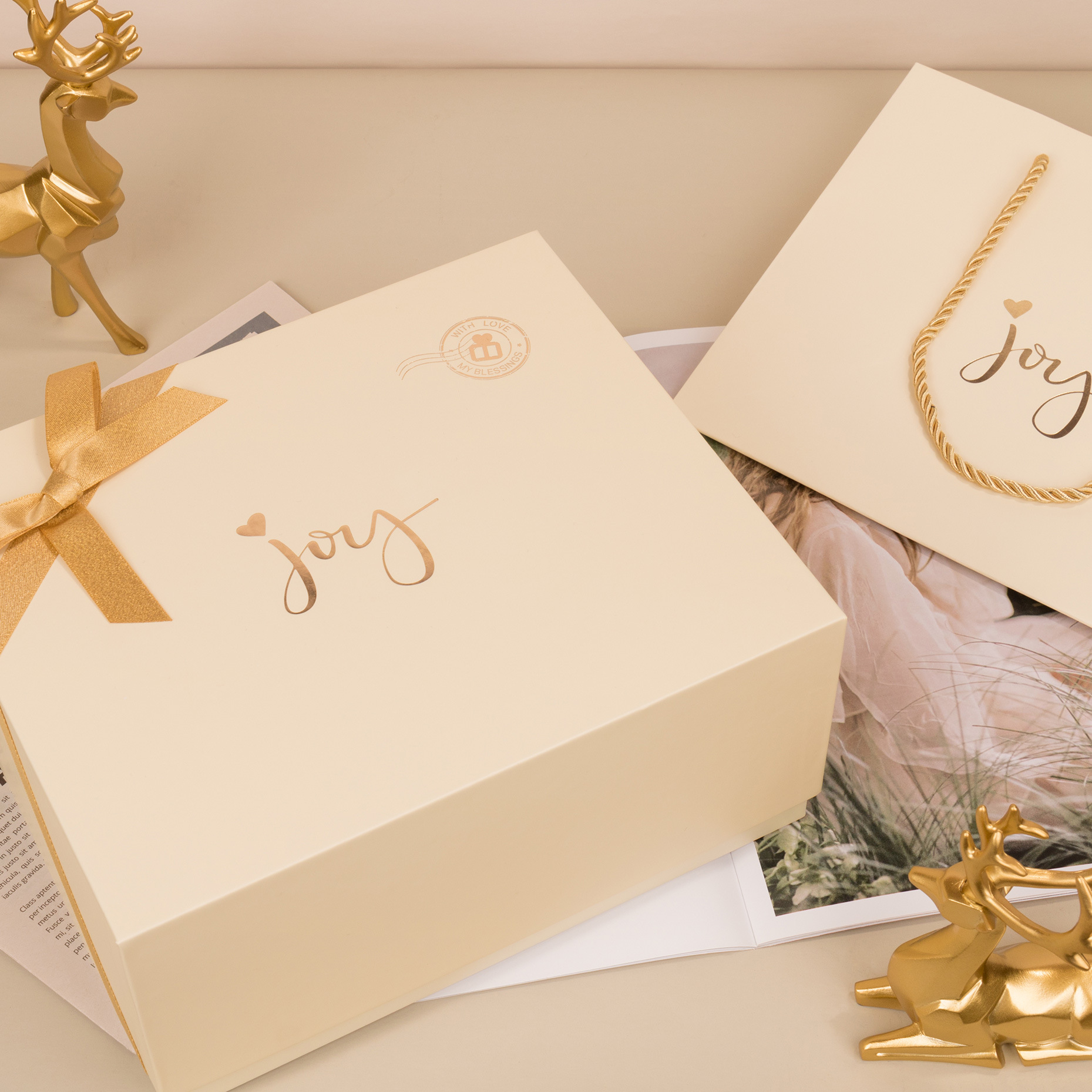 情人节礼物盒情人节礼礼品包装盒大号小号送女生简约空盒子