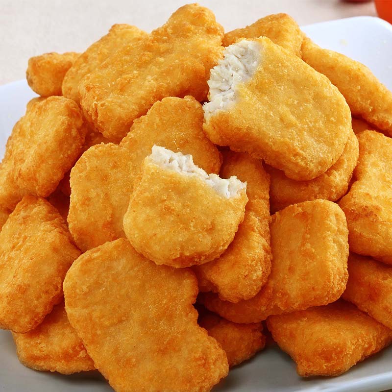 整箱大成优质鸡块半成品原味 黑椒味上校鸡块冷冻油炸2.5kg*4包