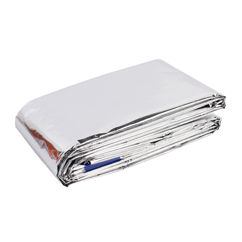 【急救毯银色】户外便携保温毯pet银色救生毯140*210cm铝箔急救毯