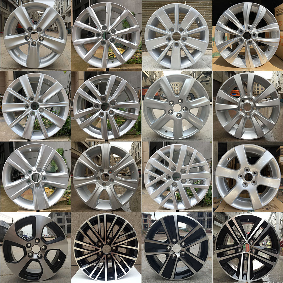 捷达改装14轮毂