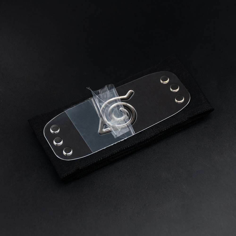 火影动漫忍者周边木叶叛忍标志cosplay夜光护额头带发饰品现货批