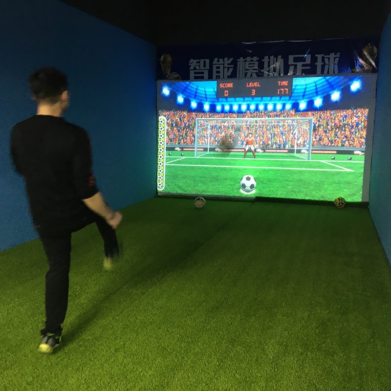Indoor Intelligent Simulation Football Experience Hall Venue Sports Hall Sports Project Adult and Children Interactive Entertainment Facilities