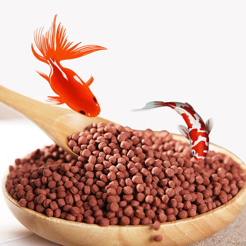 鱼食批发金鱼食颗粒通用饲料观赏鱼锦鲤热带鱼饲料孔雀鱼鱼料饲料