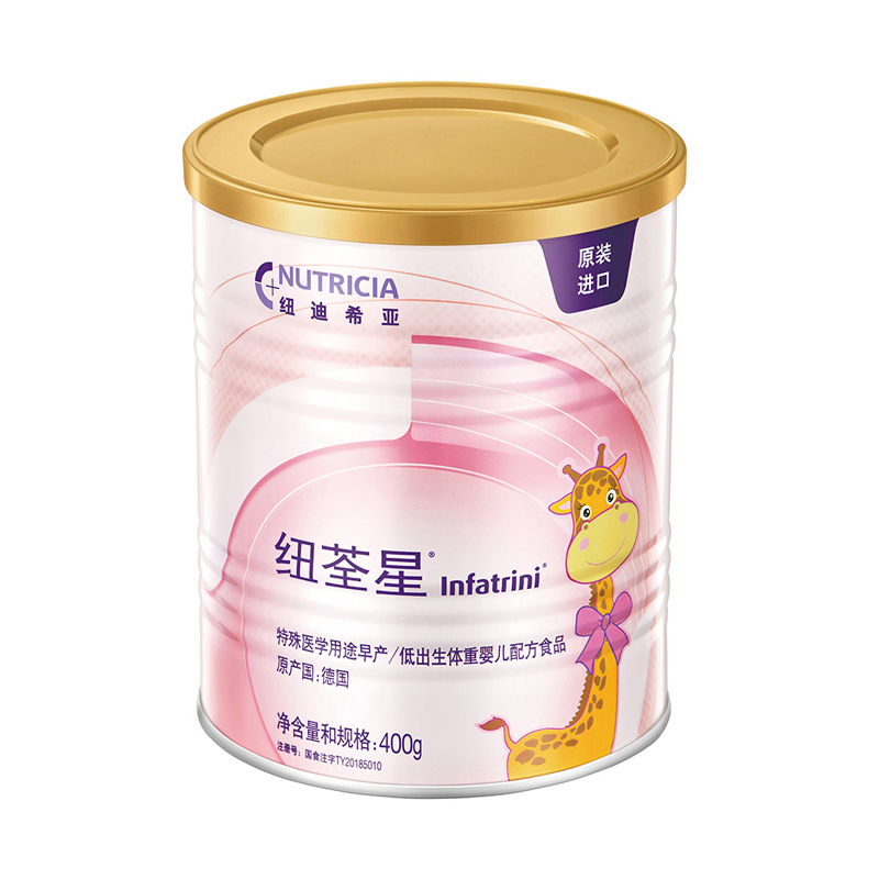 纽荃星出院后早产儿低体重婴儿配方奶粉400g克