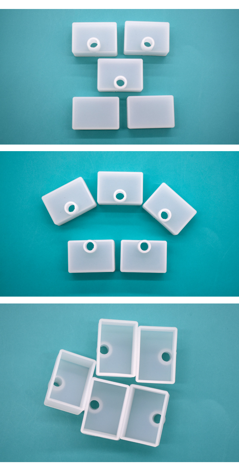 定制led灯带堵头3020直出线/尾塞堵头硅胶堵头霓虹灯套管硅胶堵头