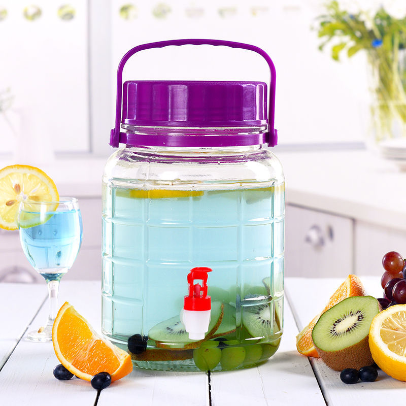 酿酒罐加厚玻璃泡菜坛子泡酒瓶玻璃密封罐酒壶腌菜瓶自酿酵素瓶