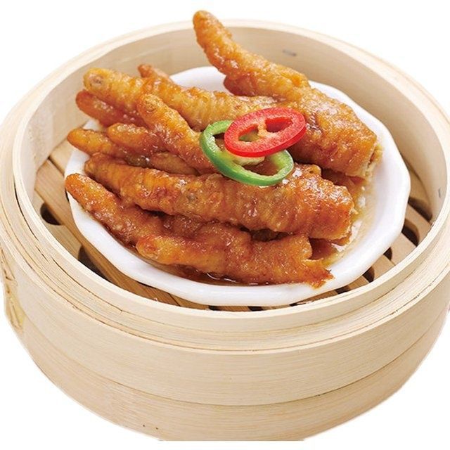 广式茶楼点心港式蒸凤爪广式早茶凤爪速冻酒楼茶点食材400/盒