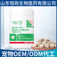 宠物维生素片贴牌OEM代加工产品定制分销促发育促生长复合维生素