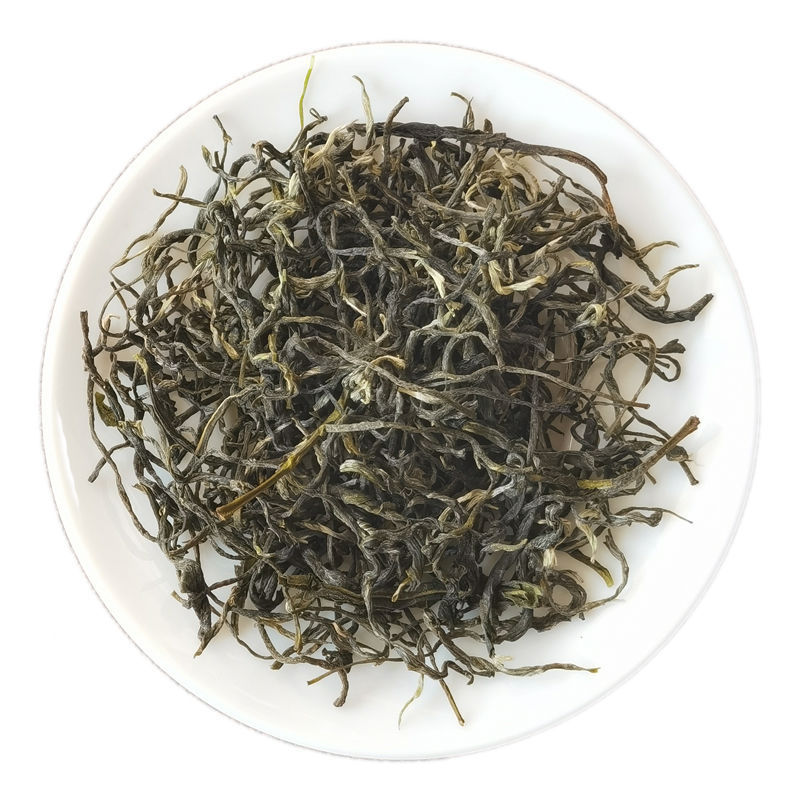 云南绿茶 2023年新茶散茶 银丝春尖明前春茶浓香型普洱绿茶一斤